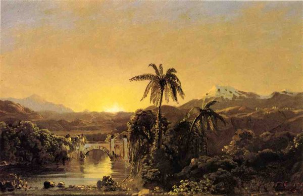 Sunset in Equador