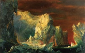 Study for "The Icebergs"