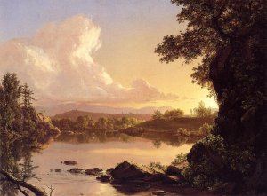 Scene on the Catskill Creek, New York